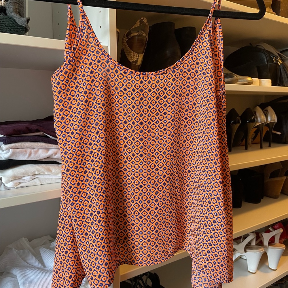 Flowy silk like top